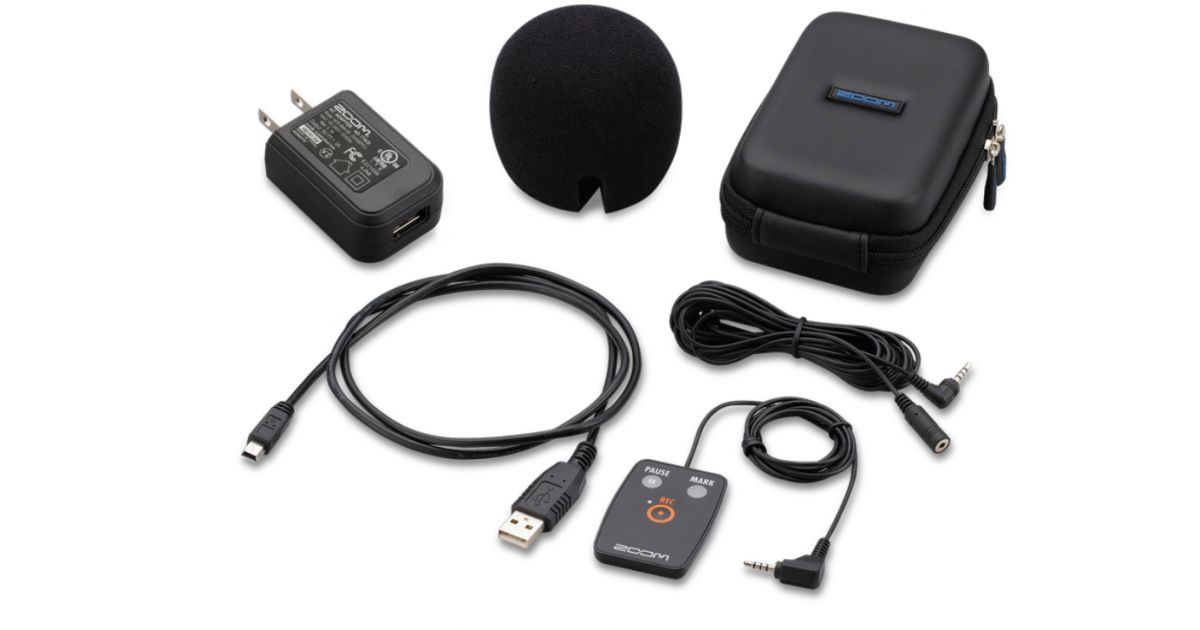 ◁ Комплект аксессуаров для портативного рекордера Zoom SPH2n